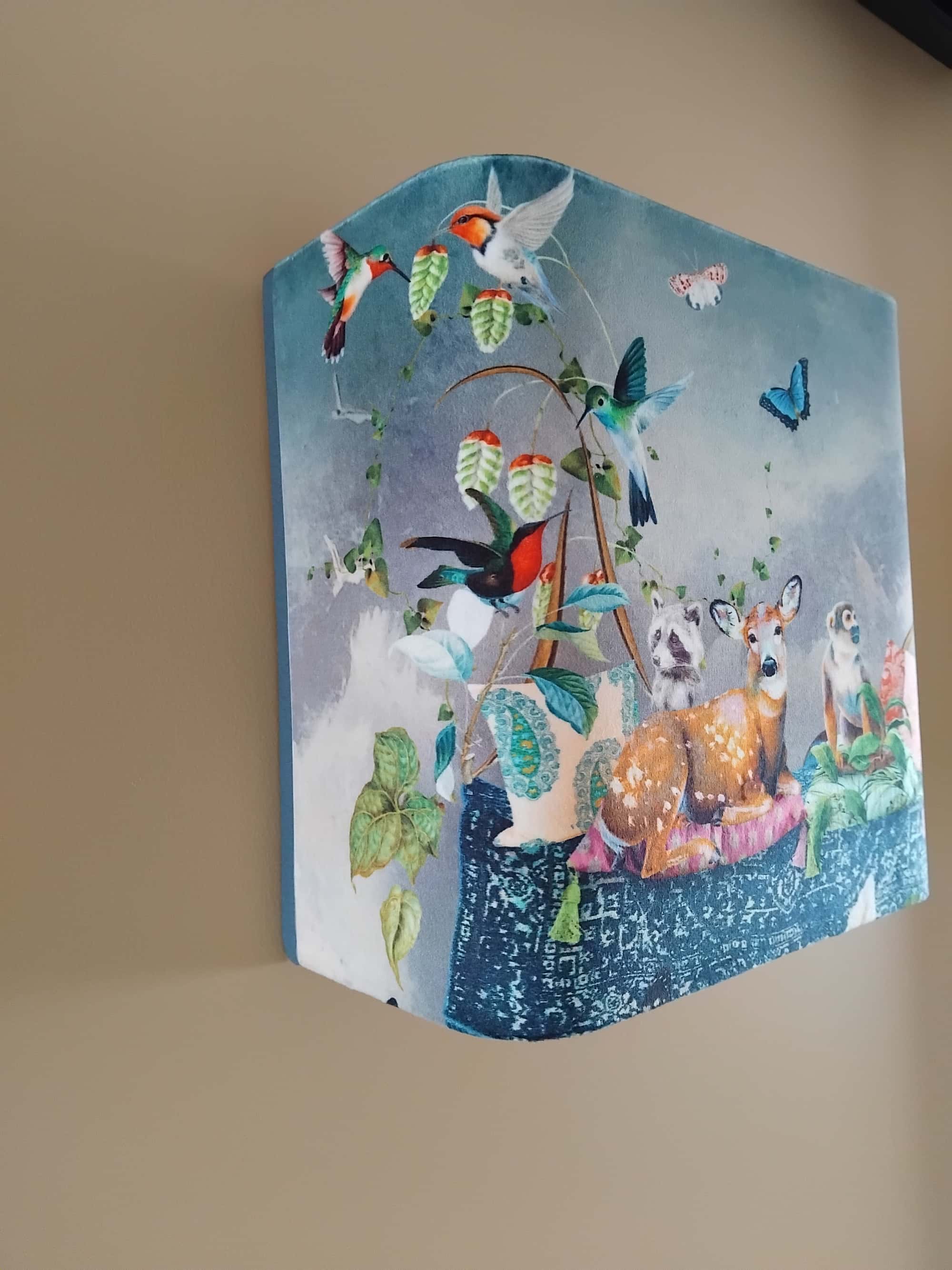 1001 nuit gauche applique carré coins arrondis velour raz 1001 nuits coté gauche