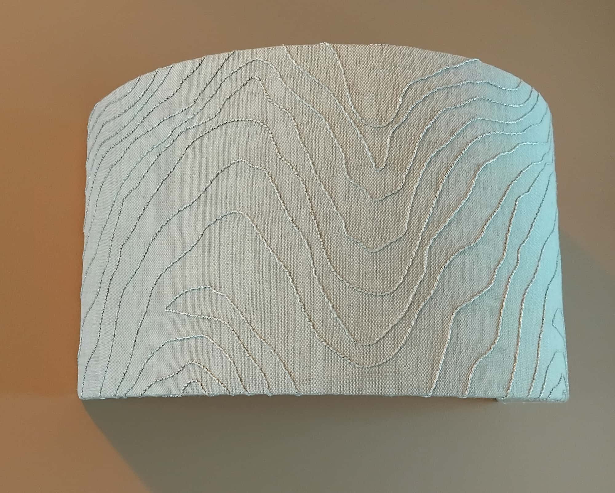 applique mural lin surpiqué (1) applique lin surpiqué