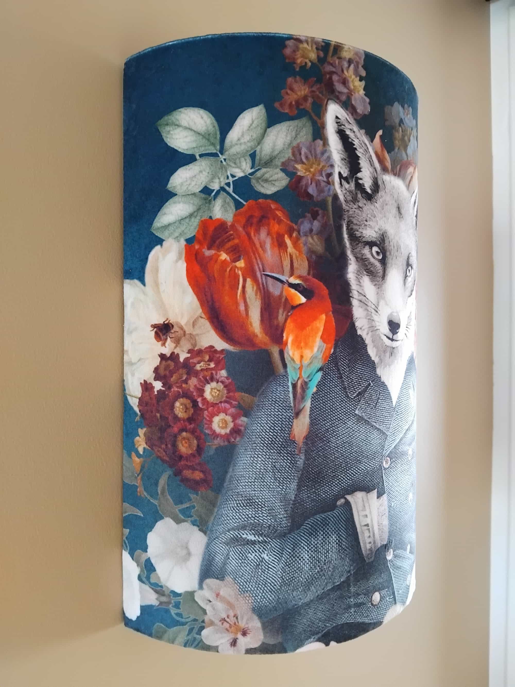 applique haute renard droite