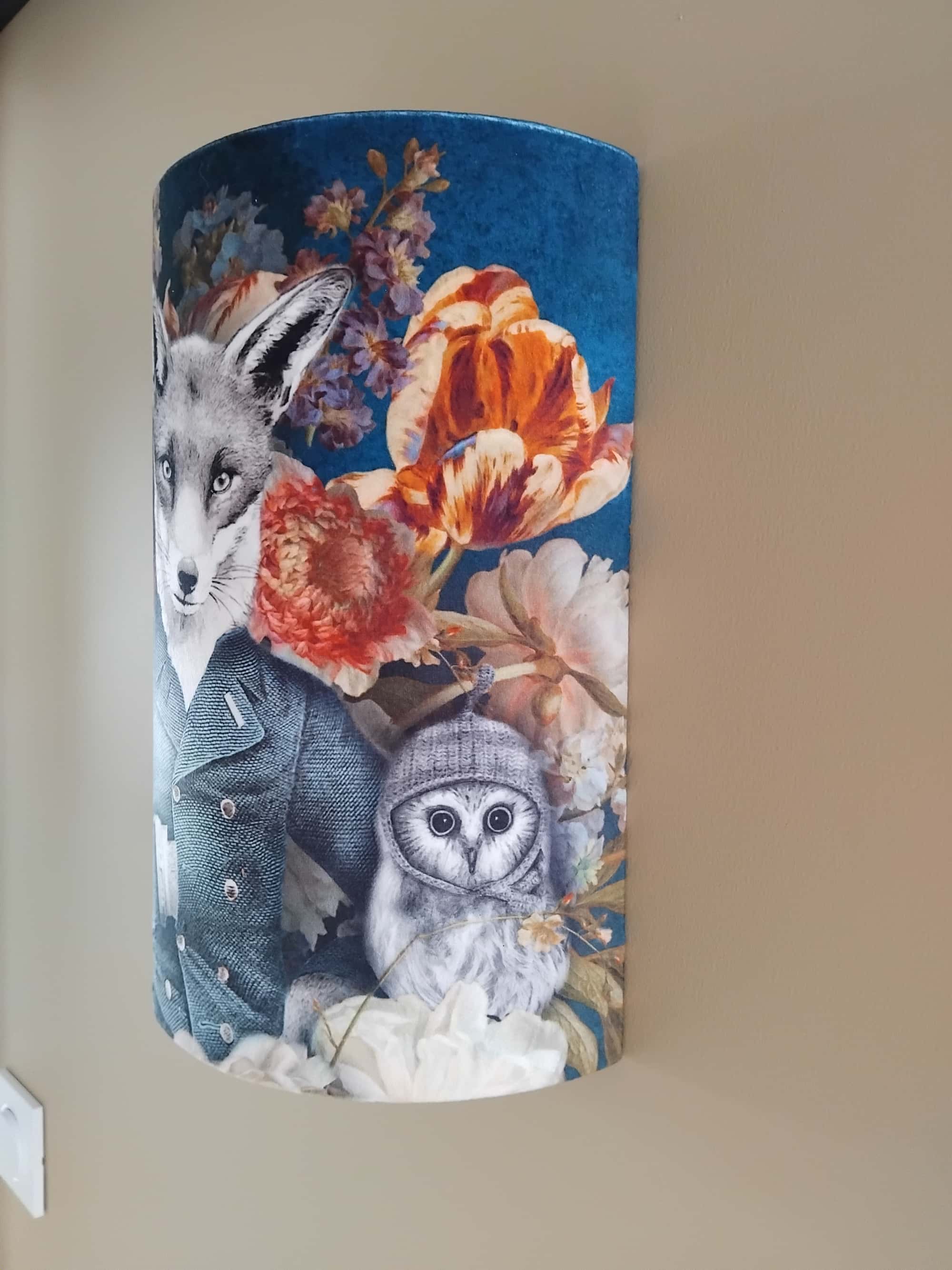 applique haute renard gaucheplus