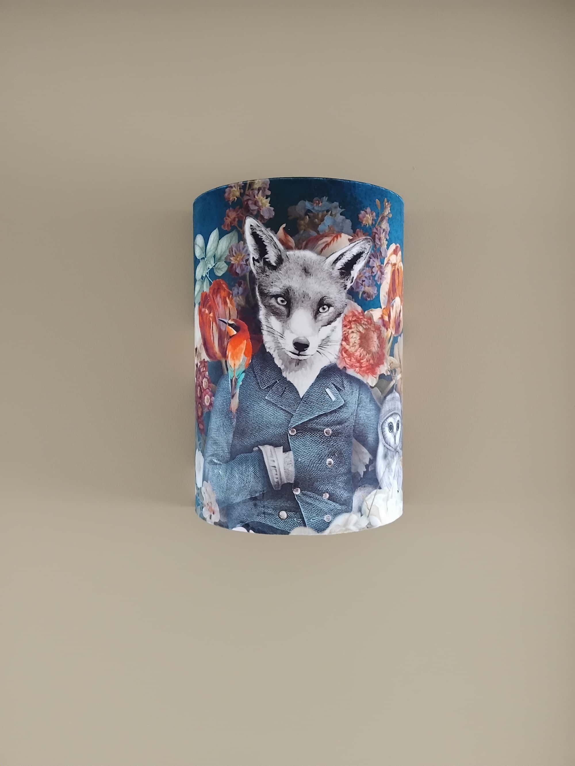 applique haute renard loin