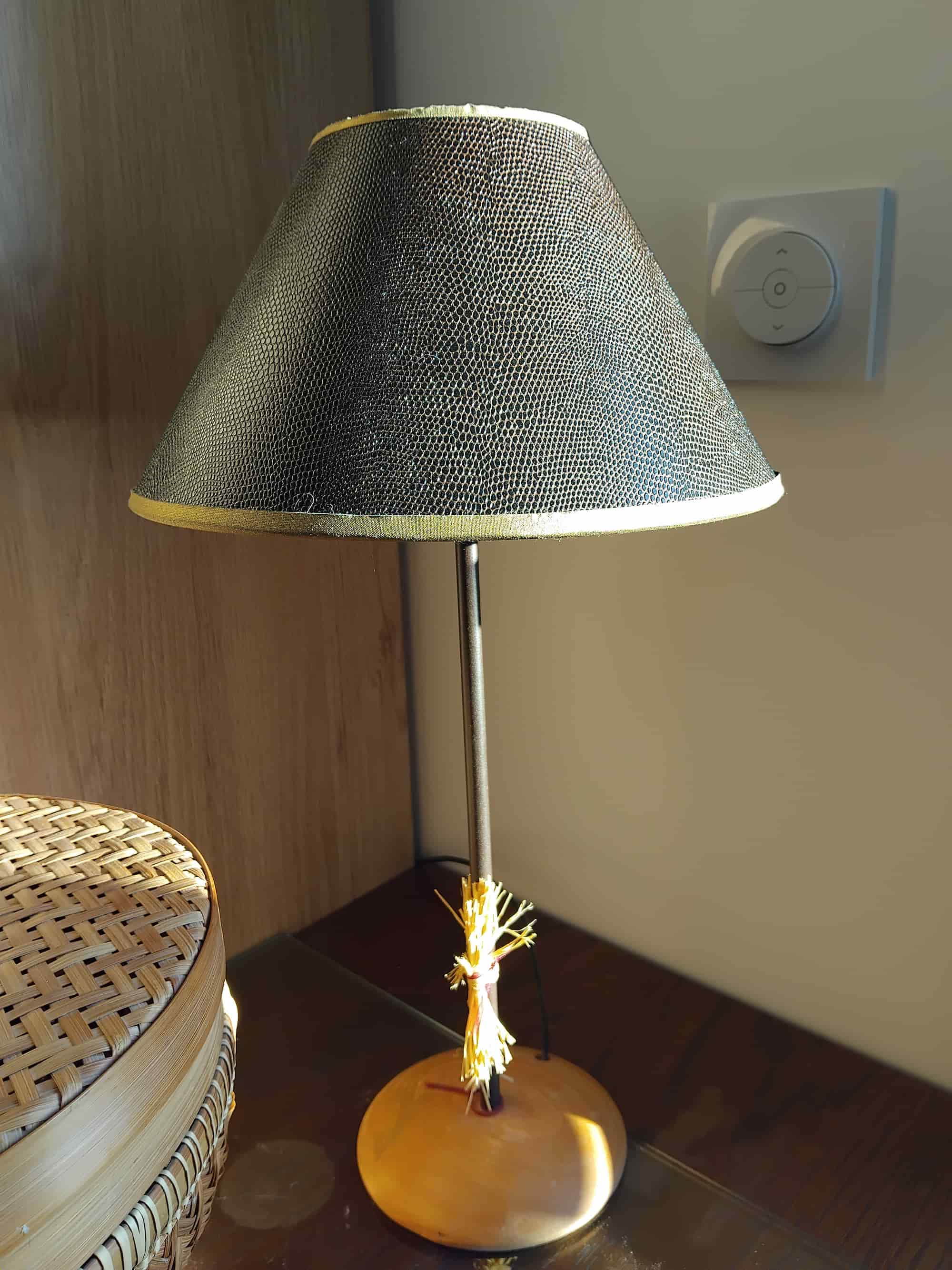 croco chocolat et doré